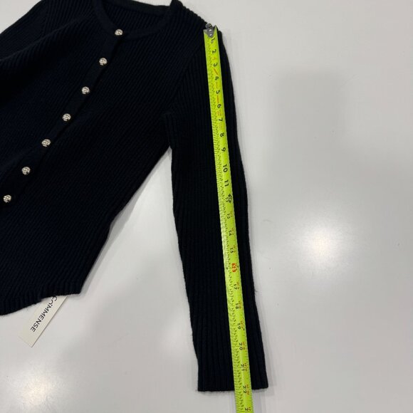 Commense Button Down Split Cardigan NWT, Size M - Picture 7 of 12